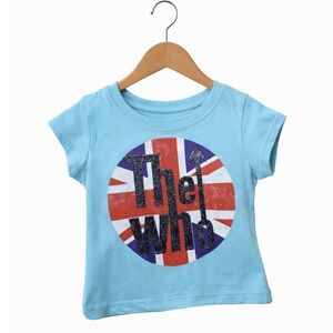Th Who Kids Blue Band Graphic T-Shirt. Size 12 Months. Great Condition